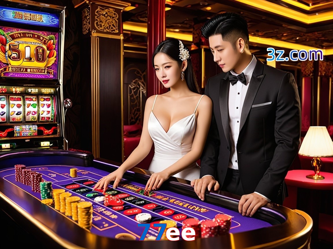 77ee cassino online com mesa de blackjack e dealer